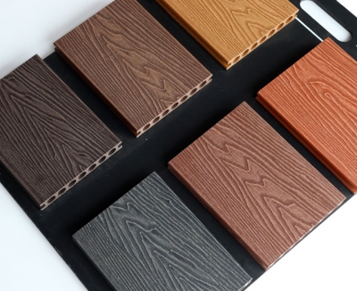 WPC Hollow Decking 3D Embossing woodgrain 150x23mm