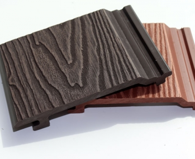 3D Embossing Cladding WPC Wall Panel 148x21mm