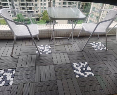 WPC DIY Decking Tile 300x300mm