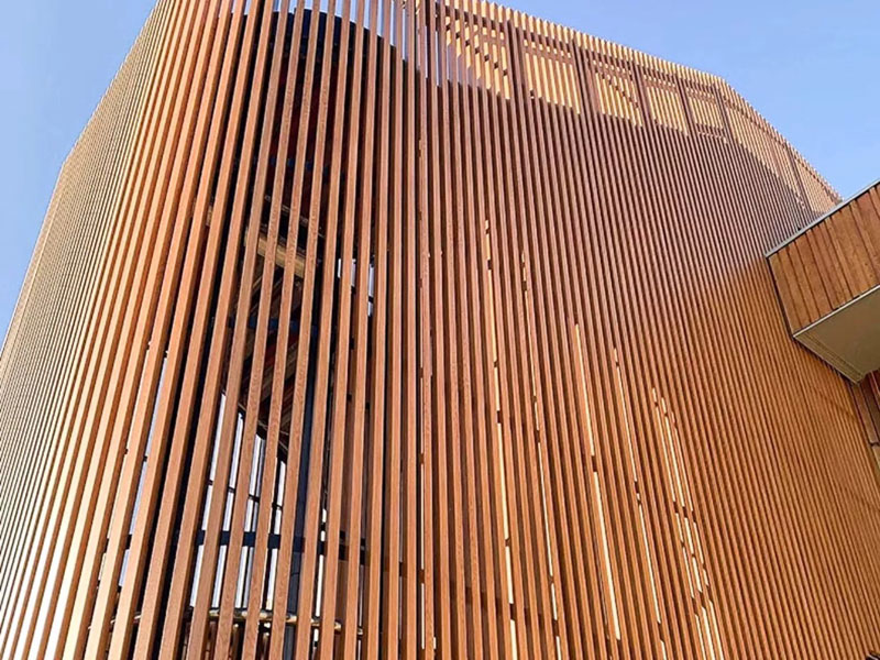 LUMITOP DECKING Privacy Screen Louver Tube: Elevate Your Space with Premium Wood Composite Louver (WPC Louver)